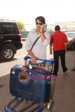 Arjan Bajwa leave for IIFA Colombo in Mumbai Airport on 1st June 2010  (3).JPG